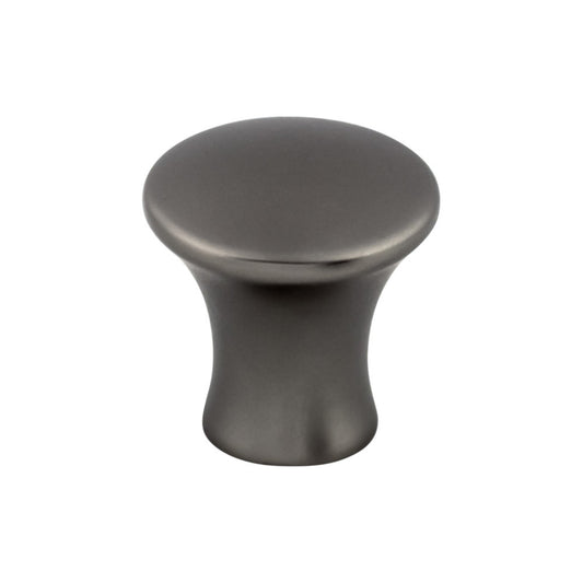 TOP KNOBS TK590AG Oculus 7/8" Diameter Round Knob - Ash Gray