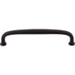 TOP KNOBS M1683 Charlotte 6" Center to Center Bar Pull - Flat Black