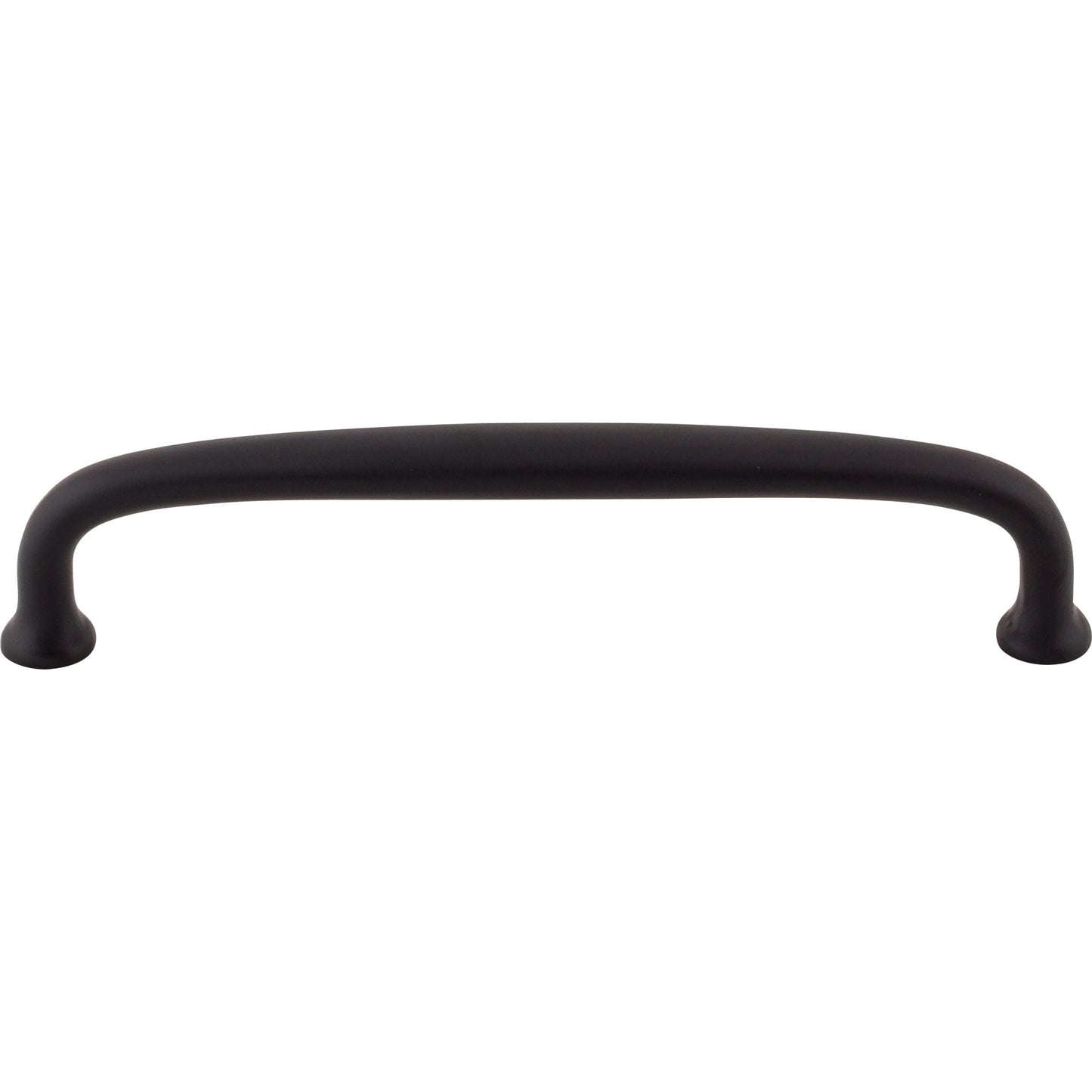 TOP KNOBS M1683 Charlotte 6" Center to Center Bar Pull - Flat Black