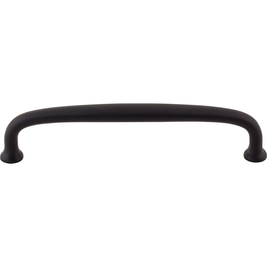 TOP KNOBS M1683 Charlotte 6" Center to Center Bar Pull - Flat Black