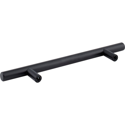 ELEMENTS 204SSMB Naples 128 mm Center-to-Center Bar Pull - Matte Black Stainless Steel
