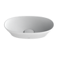 TOTO LT473MT#CMW Kiwami Oval 16 Inch Vessel Bathroom Sink with CEFIONTECT , Clean Matte