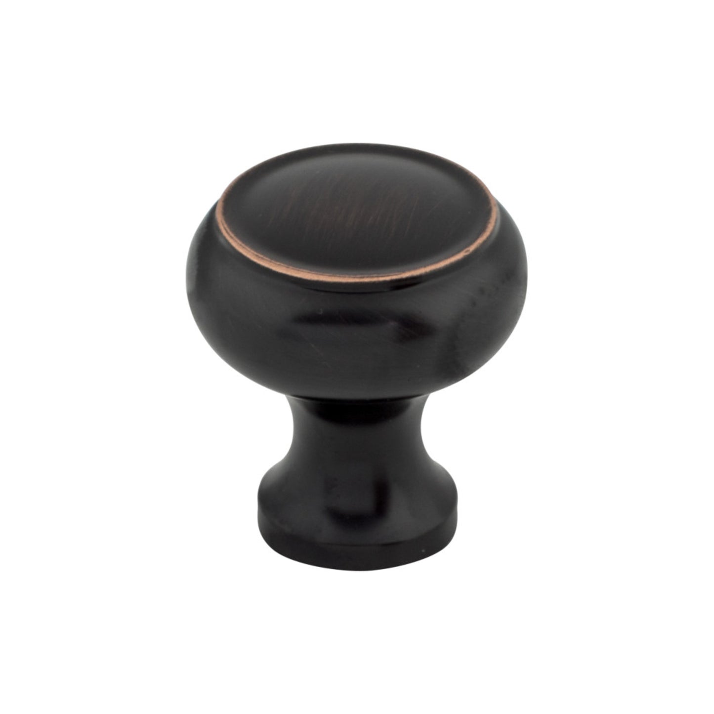 TOP KNOBS M1668 Normandy 1 1/8" Diameter Round Knob - Tuscan Bronze