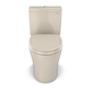 TOTO MS446124CEMFGN#03 Aquia IV Two-Piece Elongated Dual Flush 1.28 and 0.9 GPF Universal Height Toilet with CEFIONTECT , Bone