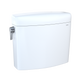 TOTO ST436EMNA#01 Aquia IV Cube Dual Flush 1.28 and 0.9 GPF Toilet Tank Only with WASHLET+ Auto Flush Compatibility , Cotton White