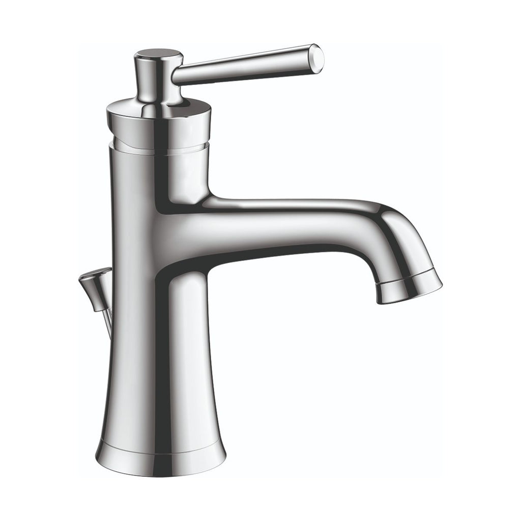 HANSGROHE 04771000 Joleena Single-Hole Faucet 100 with Pop-Up Drain, 1.2 GPM - Chrome
