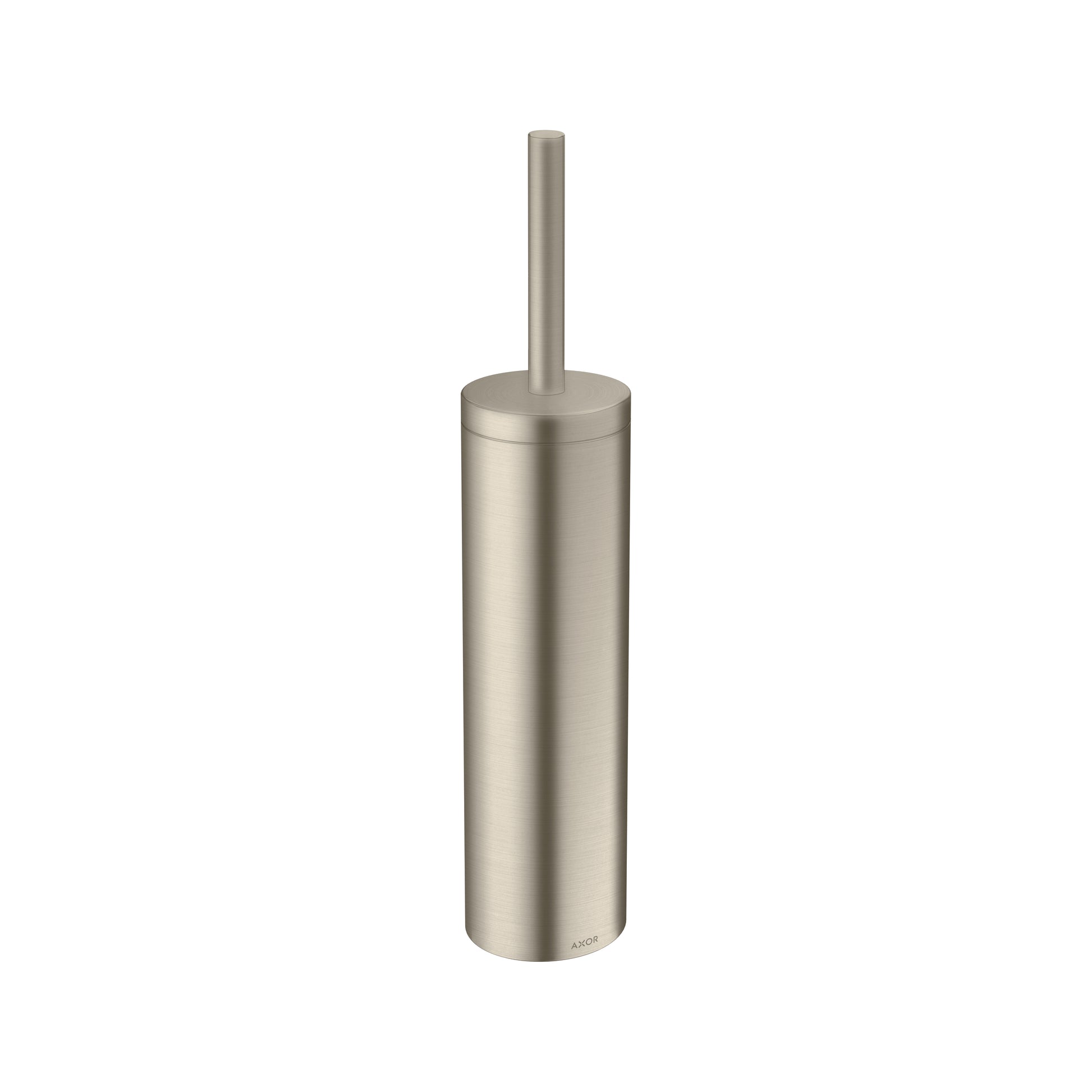 AXOR Universal Circular Toilet brush holder in Brushed Nickel