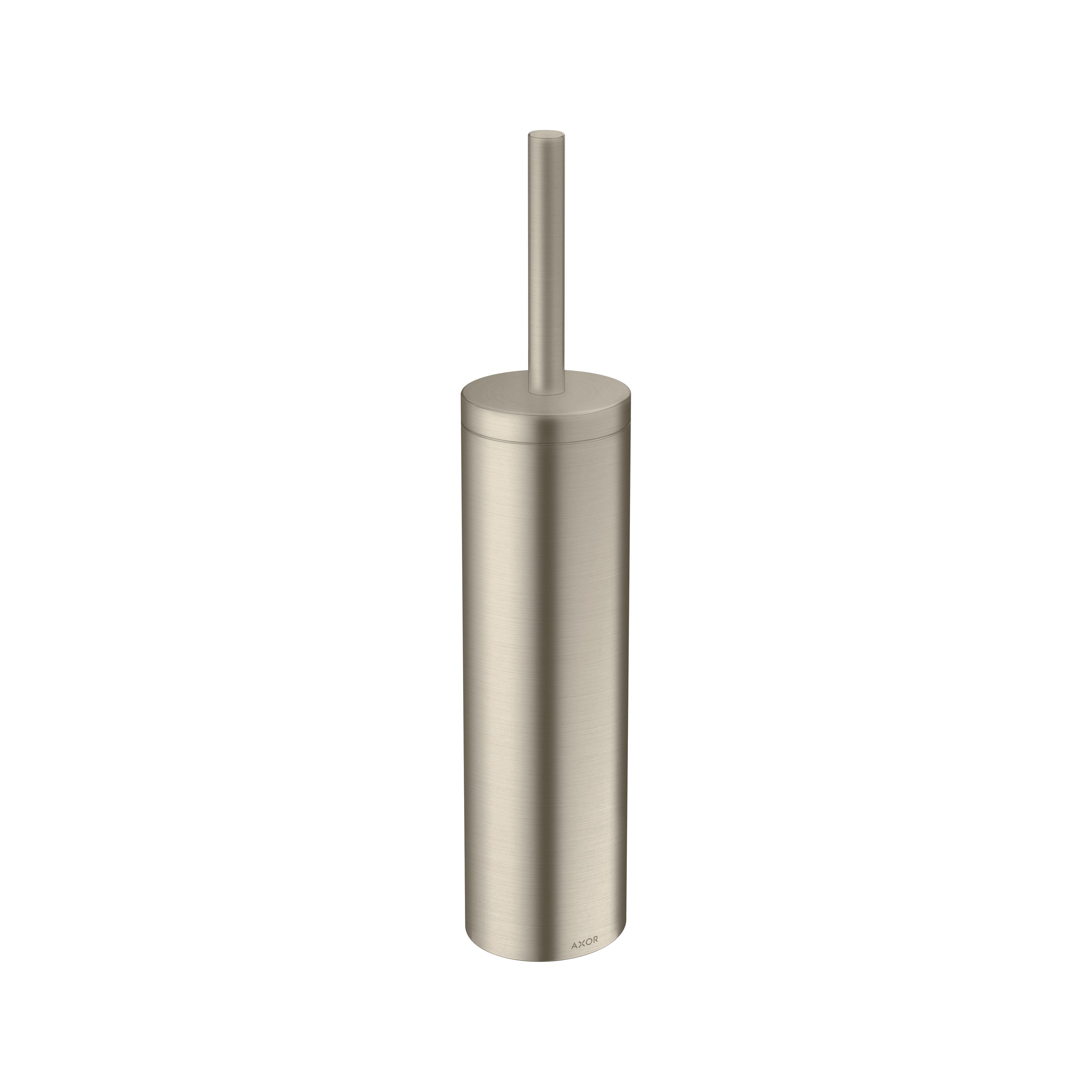 AXOR 42855820 Universal Circular Toilet brush holder - Brushed Nickel