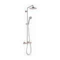 HANSGROHE 27185821 Croma Showerpipe 220 1-Jet, 2.5 GPM - Brushed Nickel
