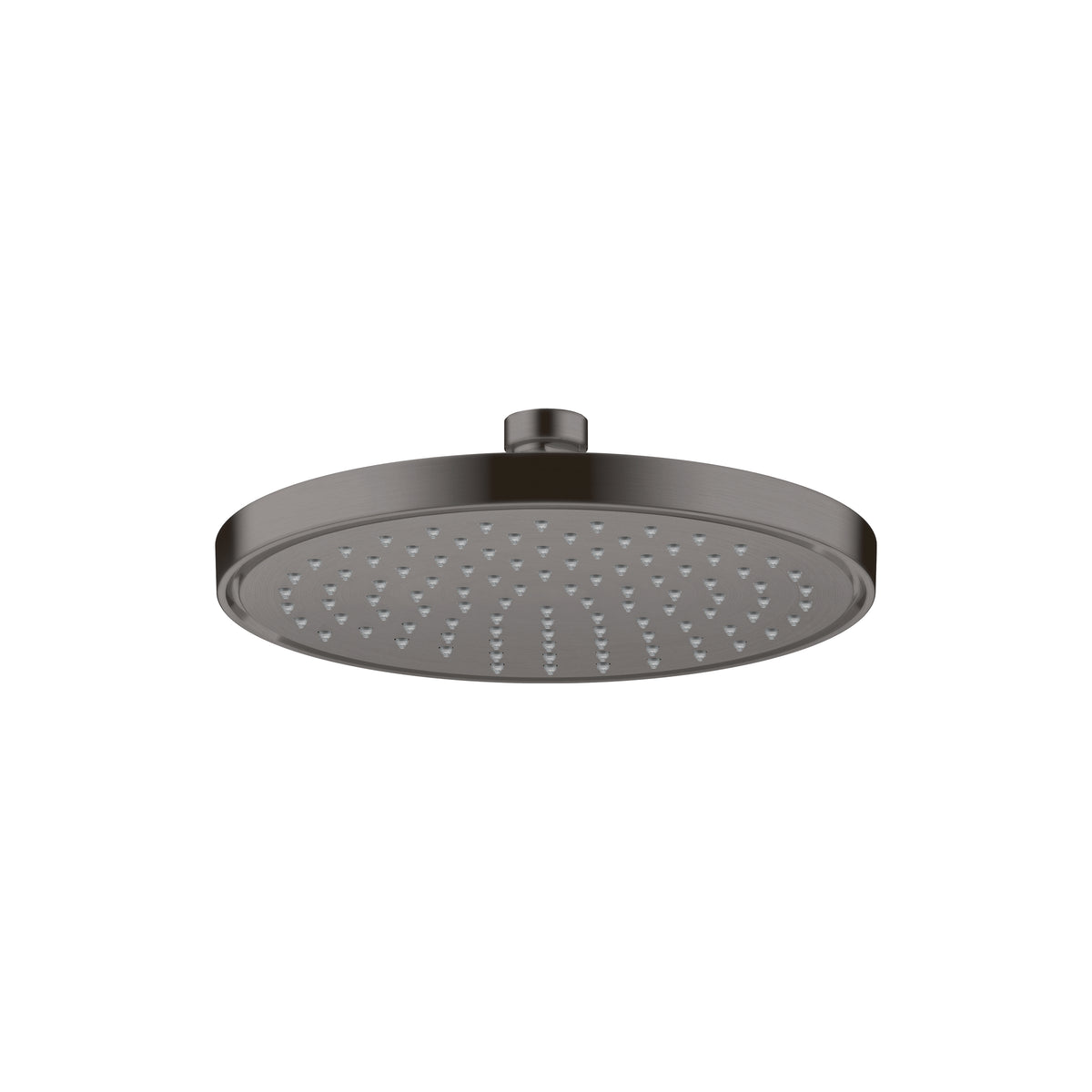 AXOR 35367341 ShowerSolutions Showerhead 220 1-Jet, 2.5 GPM - Brushed Black Chrome