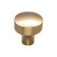 TOP KNOBS TK900HB Kinney 1 1/8" Diameter Round Knob - Honey Bronze