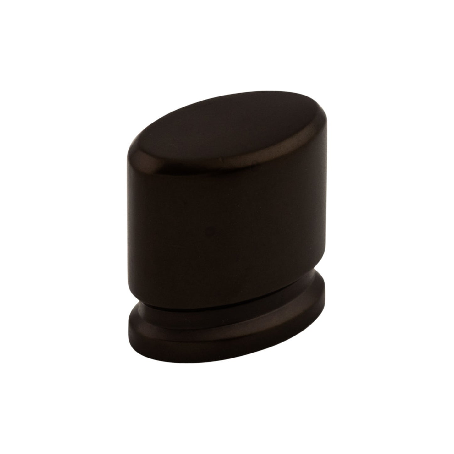 TOP KNOBS TK59ORB Oval 1 1/8" Length Oval Knob - Oil Rubbed Bronze