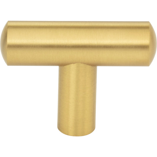 JEFFREY ALEXANDER 48BG Key West 1-7/8" Length Bar Knob - Brushed Gold