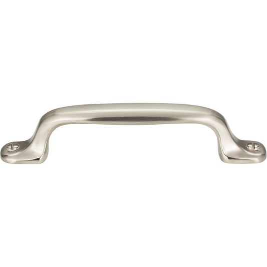 ATLAS A868-BN Ergo 3 3/4" Center to Center Bar Pull - Brushed Nickel