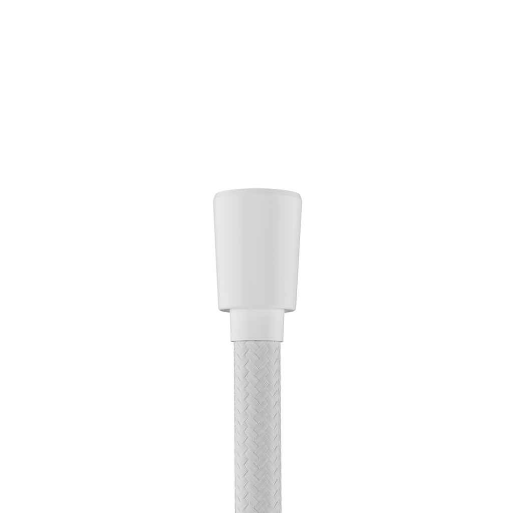 HANSGROHE 28260700 DesignFlex Textile Handshower Hose, 63" - Matte White