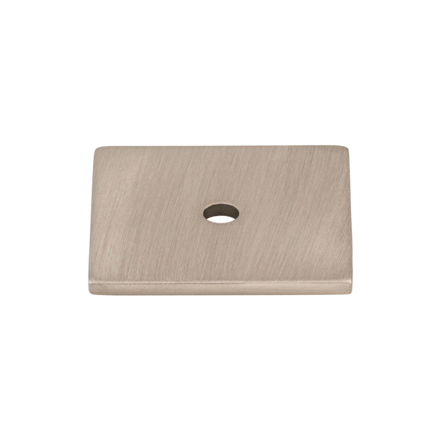 TOP KNOBS TK95BSN Square Knob Backplate - Brushed Satin Nickel