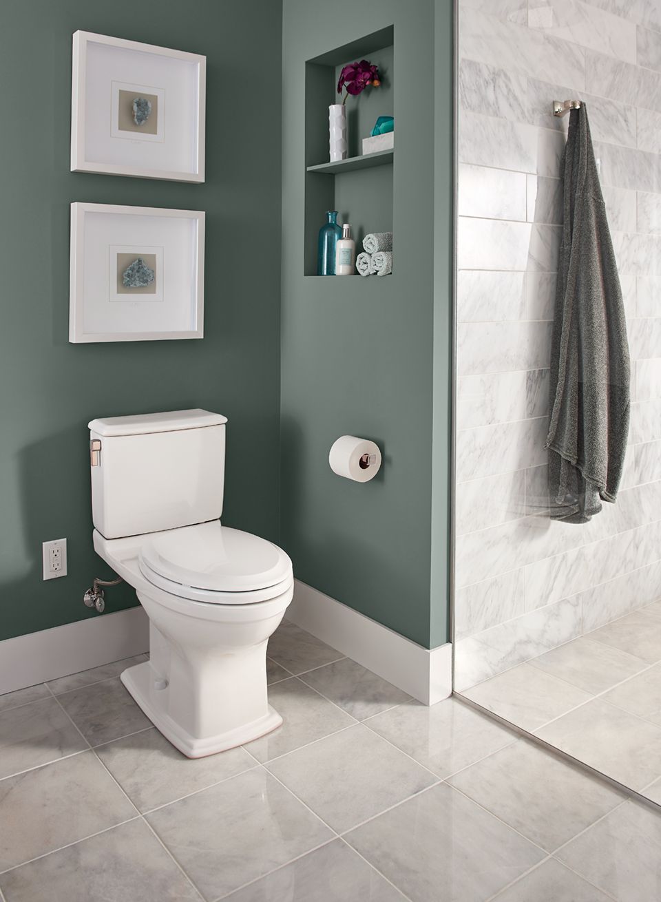 TOTO CST494CEMFG#11 Connelly Two-Piece Elongated Dual-Max , Colonial White