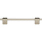 ATLAS 296-BRN Element 6 5/16" Center to Center Bar Pull - Brushed Nickel