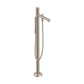 AXOR 45416821 Uno Freestanding Tub Filler Trim with Zero Handle and 1.75 GPM Handshower - Brushed Nickel