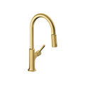 HANSGROHE 04852250 Locarno HighArc Kitchen Faucet, 2-Spray Pull-Down, 1.75 GPM - Brushed Gold Optic