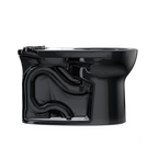 TOTO C775CEF#51 Drake Round Tornado Flush Toilet Bowl - Ebony