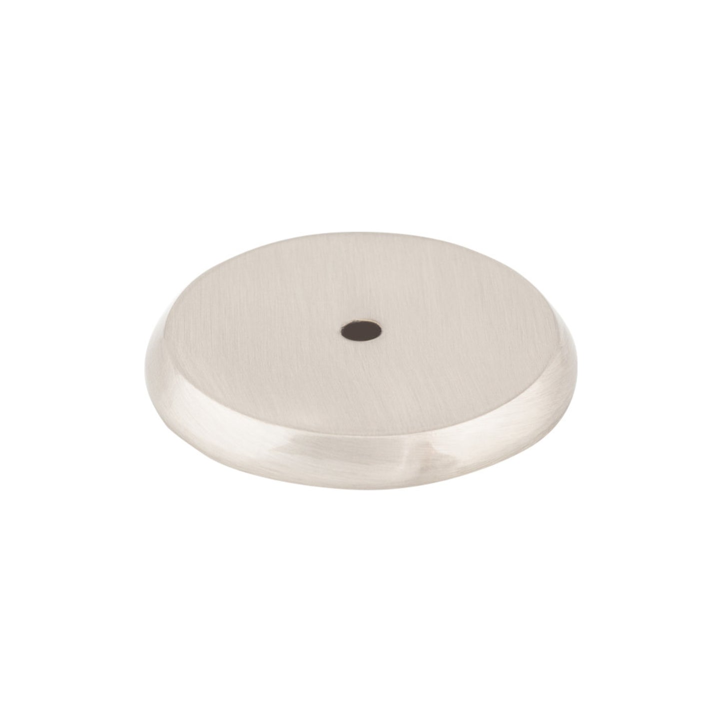 TOP KNOBS M2029 Aspen II Round Knob Backplate - Brushed Satin Nickel