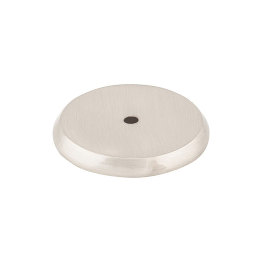 TOP KNOBS M2029 Aspen II Round Knob Backplate - Brushed Satin Nickel