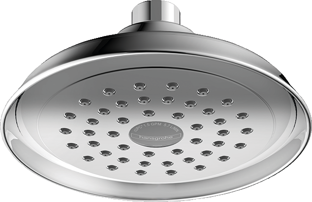 HANSGROHE 04933000 Joleena Showerhead 150 1-Jet, 2.5 GPM - Chrome
