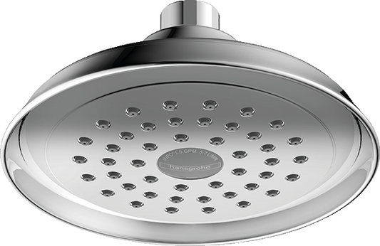 HANSGROHE 04933000 Joleena Showerhead 150 1-Jet, 2.5 GPM - Chrome