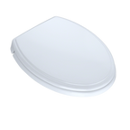 TOTO SS154#01 Traditional Softclose Slow Close Elongated Toilet Seat And Lid - Cotton White
