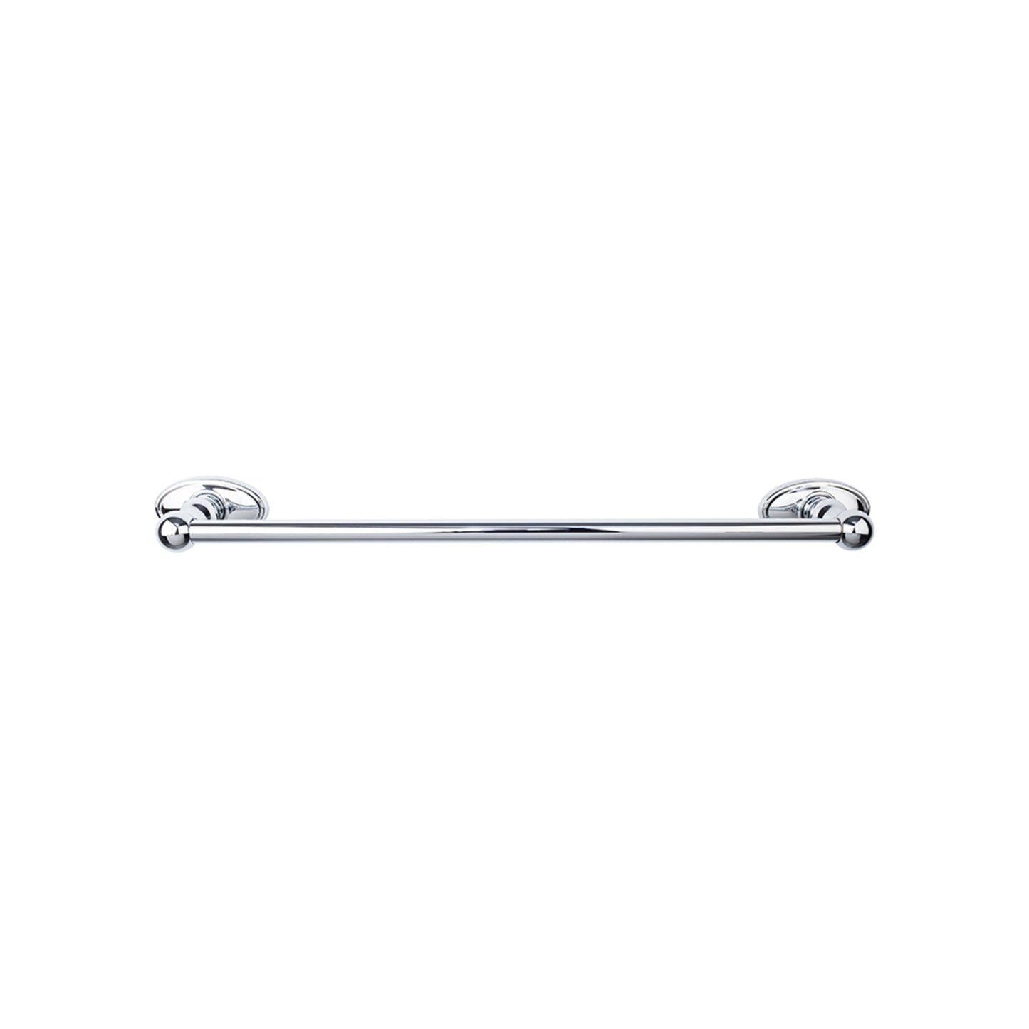 TOP KNOBS ED10PCC TOP BATH (R) Edwardian Bath Single 32 1/2" Wall Mounted Towel Bar - Polished Chrome