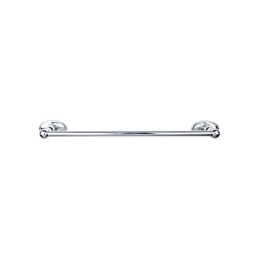 TOP KNOBS ED10PCC TOP BATH (R) Edwardian Bath Single 32 1/2" Wall Mounted Towel Bar - Polished Chrome