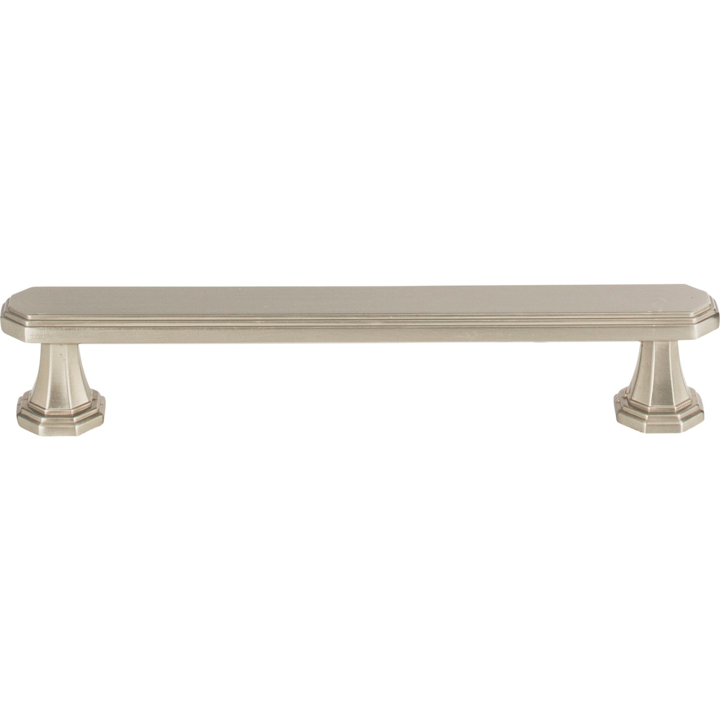 ATLAS 348-BRN Dickinson 5 1/16" Center to Center Bar Pull - Brushed Nickel