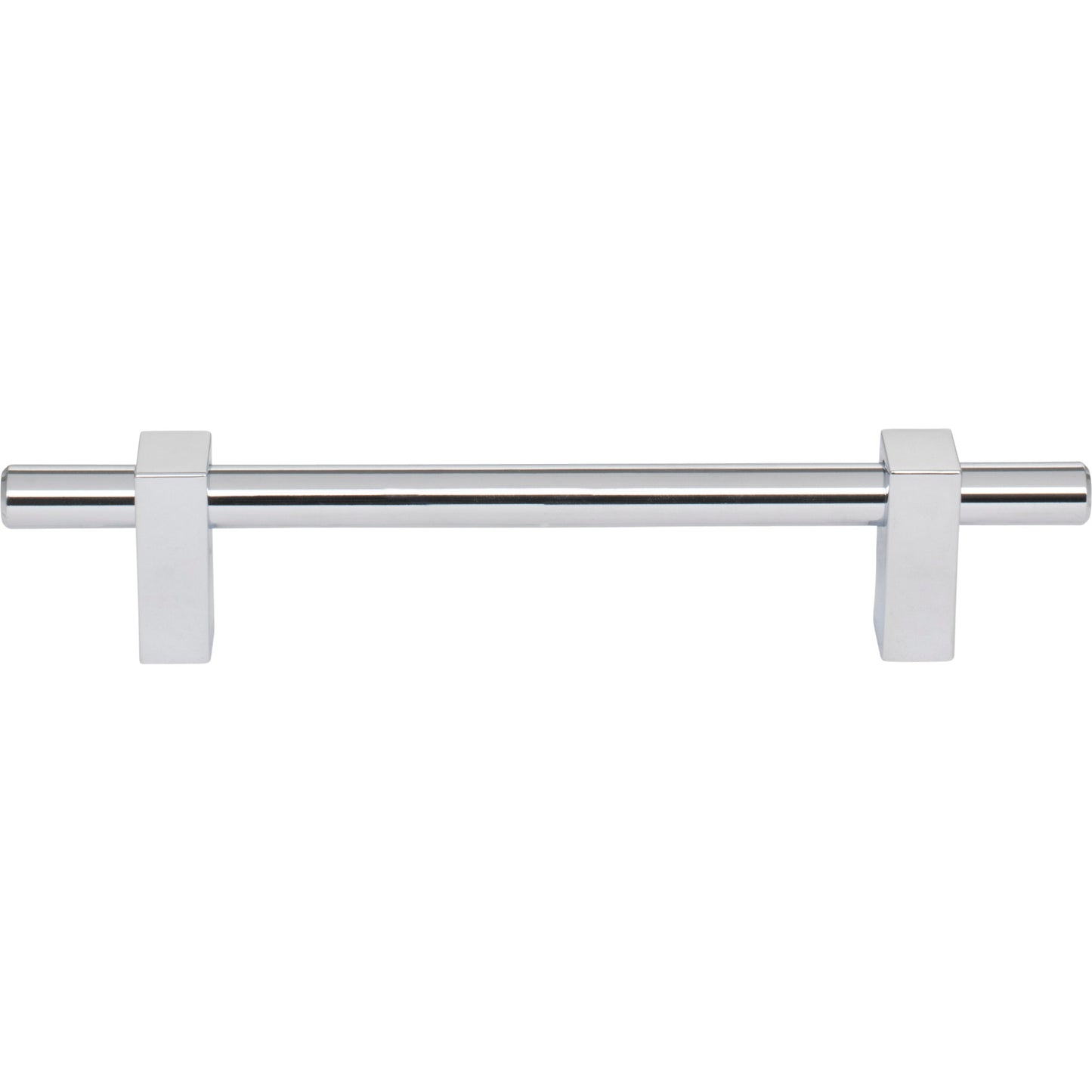 JEFFREY ALEXANDER 478-128PC Larkin 1 128 mm Center-to-Center Bar Pull - Polished Chrome