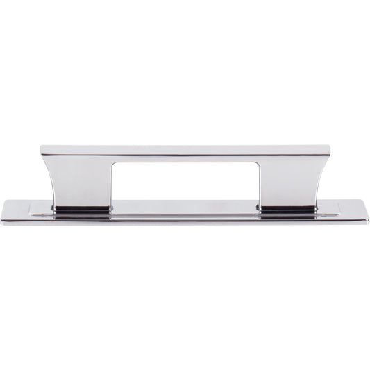 ATLAS A6002-CH Zander 3 3/4" Center to Center Bar Pull - Polished Chrome