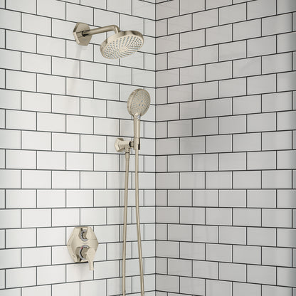 HANSGROHE 04831830 Locarno Handshower Holder with Outlet - Polished Nickel