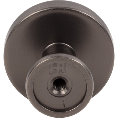 JEFFREY ALEXANDER 171BNBDL Richard 1-1/4" Diameter Round Knob - Brushed Pewter