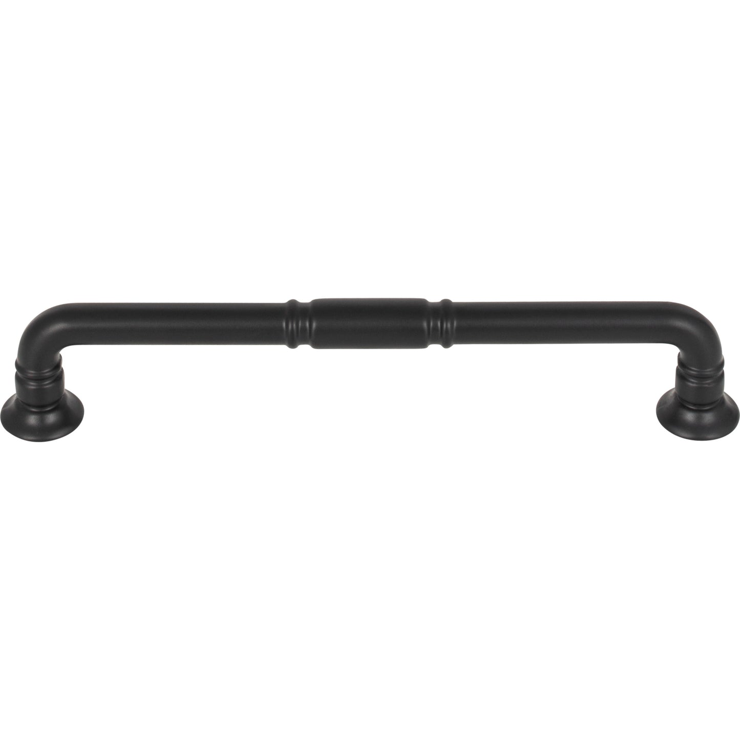 TOP KNOBS TK1004BLK Kent 6 5/16" Center to Center Bar Pull - Flat Black