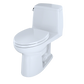 TOTO MS854114SL#11 UltraMax One-Piece Elongated 1.6 GPF ADA Compliant Toilet , Colonial White