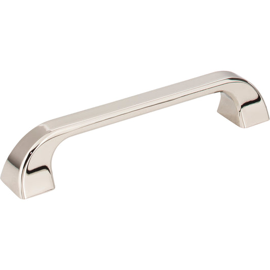 JEFFREY ALEXANDER 972-128NI Marlo 128 mm Center-to-Center Bar Pull - Polished Nickel