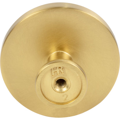 JEFFREY ALEXANDER 171L-BG Richard 1-3/4" Diameter Round Knob - Brushed Gold