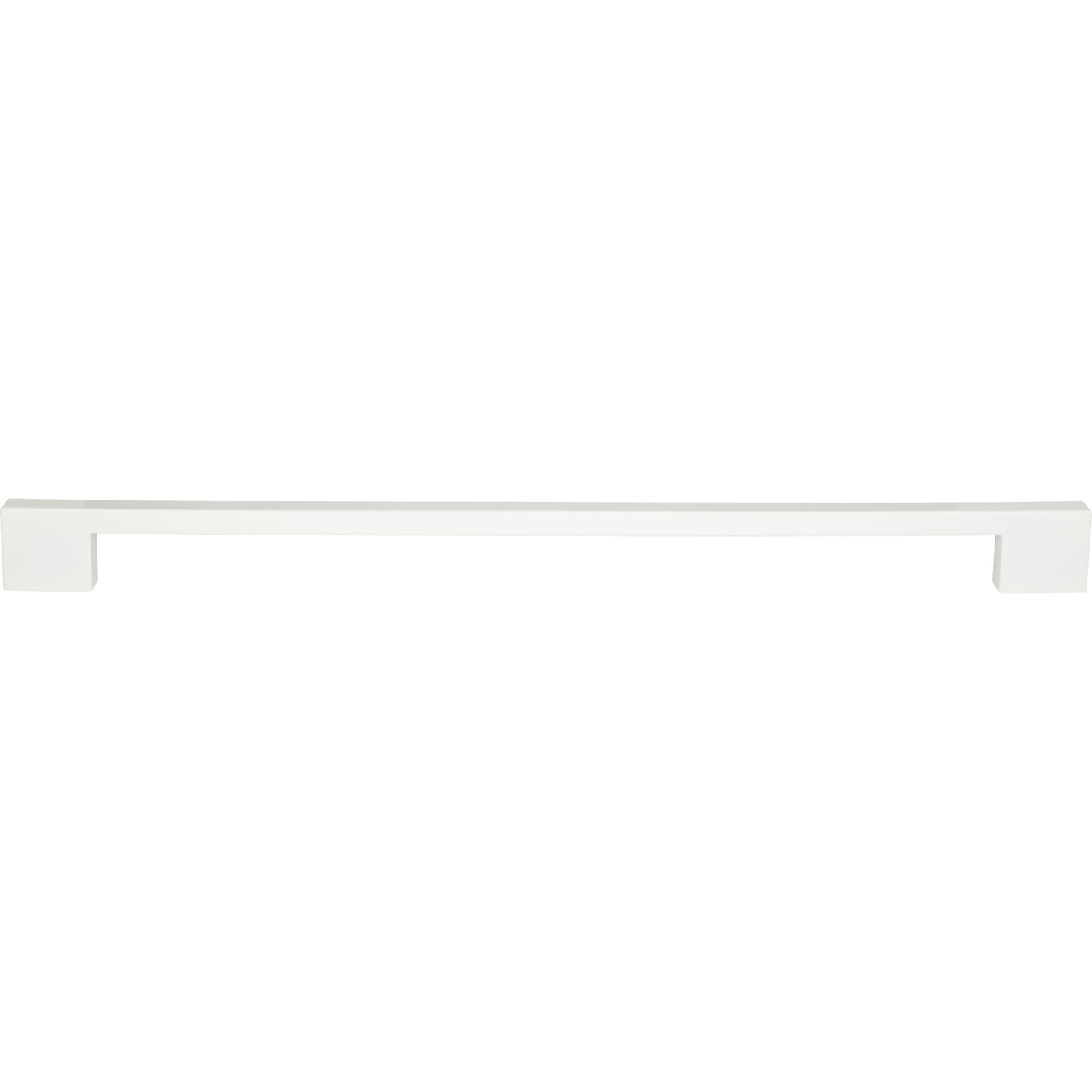 ATLAS AP12-WG Thin Square 18" Center to Center Appliance Pull , High White Gloss