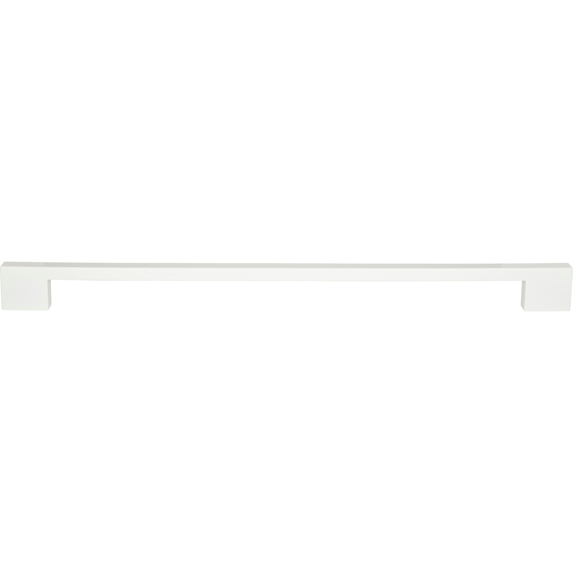 ATLAS AP12-WG Thin Square 18" Center to Center Appliance Pull , High White Gloss