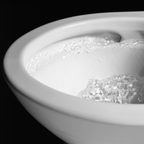 TOTO CST775CEFG#11 Drake Two-Piece Round 1.28 Gpf Universal Height Tornado Flush Toilet With Cefiontect - Colonial White