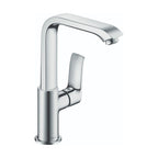 HANSGROHE 31087001 Metris Single-Hole Faucet 230 with Swivel Spout and Pop-Up Drain, 1.2 GPM - Chrome