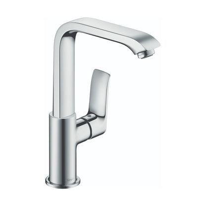 HANSGROHE 31087001 Metris Single-Hole Faucet 230 with Swivel Spout and Pop-Up Drain, 1.2 GPM - Chrome