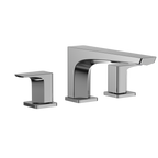 TOTO TBG07201U#CP Ge Two-Handle Deck-Mount Roman Tub Filler Trim - Polished Chrome
