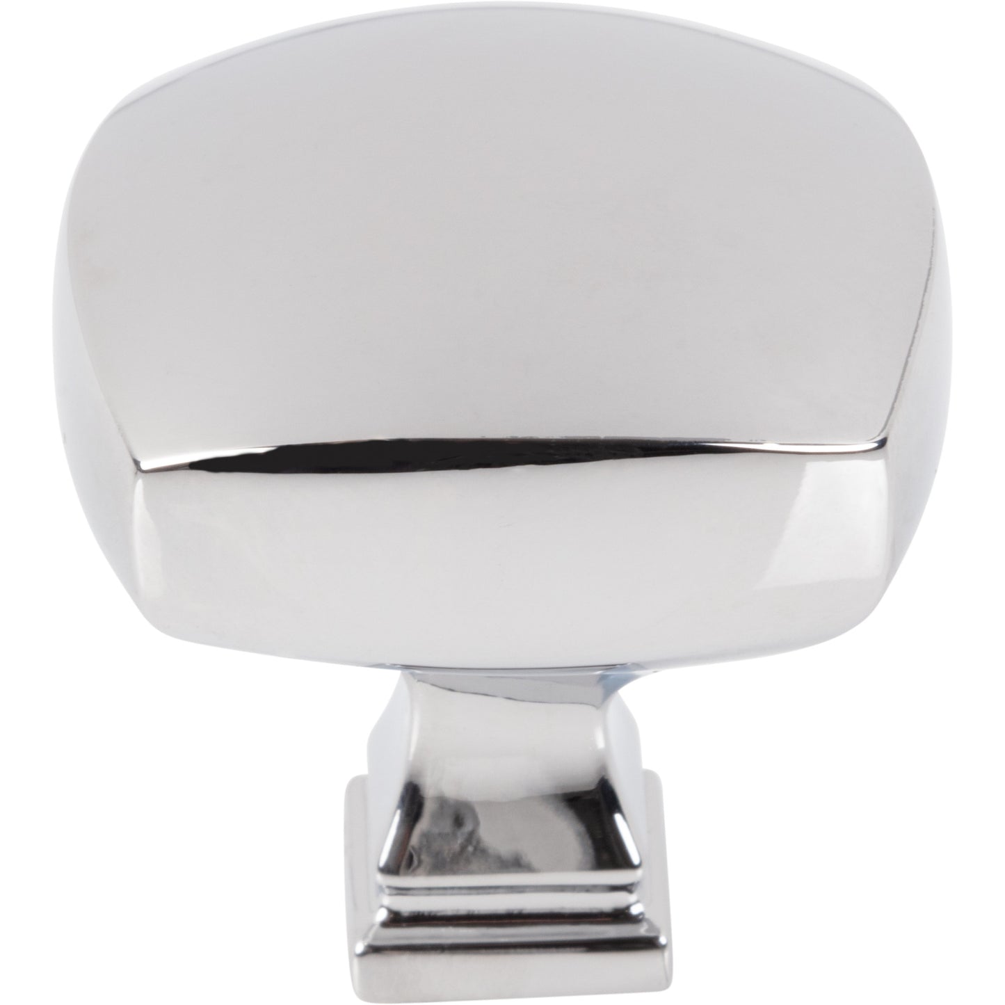 JEFFREY ALEXANDER 278L-PC Audrey 1-3/8" Diameter Square Knob - Polished Chrome