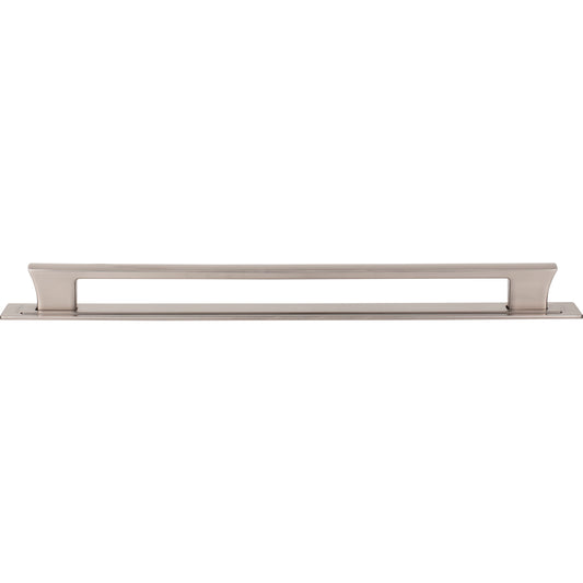 ATLAS A6007-BRN Zander 12" Center to Center Bar Pull - Brushed Nickel