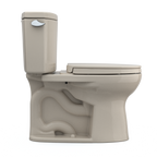 TOTO MS454124CEFG#03 Drake Ii Two-Piece Elongated 1.28 Gpf Universal Height Toilet With Cefiontect And Ss124 Softclose Seat - Bone